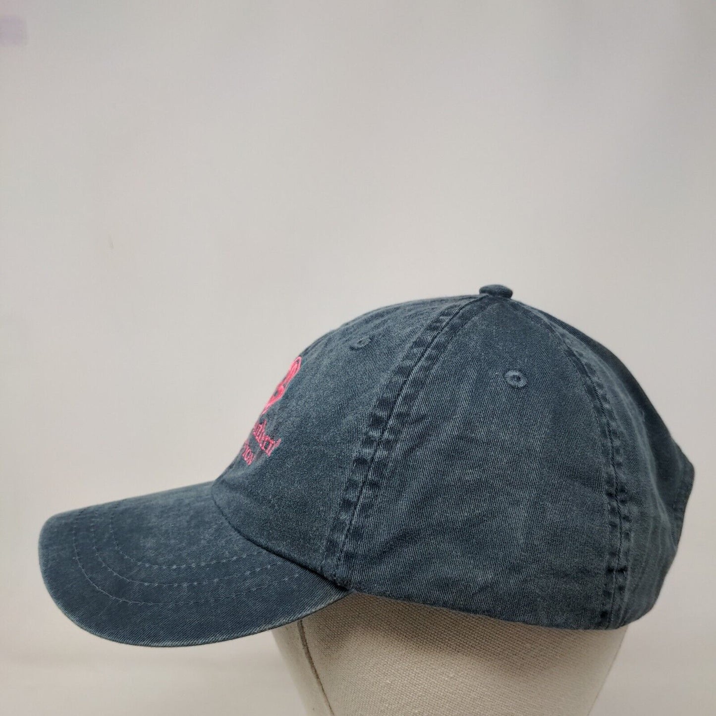Simply Southern Slideback Hat Blue One Size Adjustable Embroidered Adams