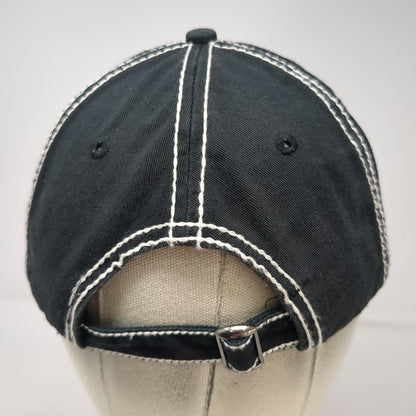 Big Accessories Baseball Cap Black One Size Pensacola Florida Hat White Stitch