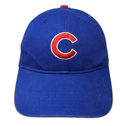 Chicago Cubs MLB Fan Favorite Baseball Cap Blue One Size Strapback Hat Cotton