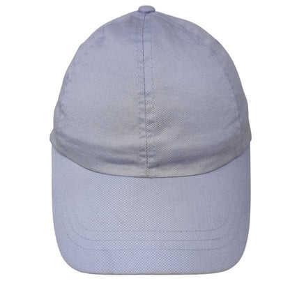 Unbranded Strapback Hat Blue One Size Adjustable Blank Solid 6 Panel