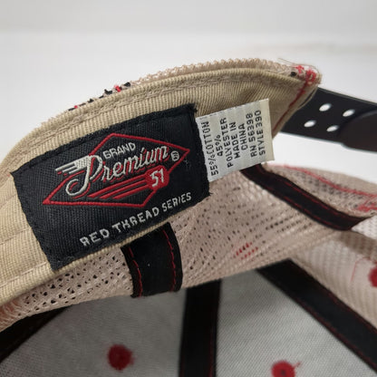 Grand Premium Trucker Hat Black Beige One Size Camp Ida-Haven McCall ID Snapback