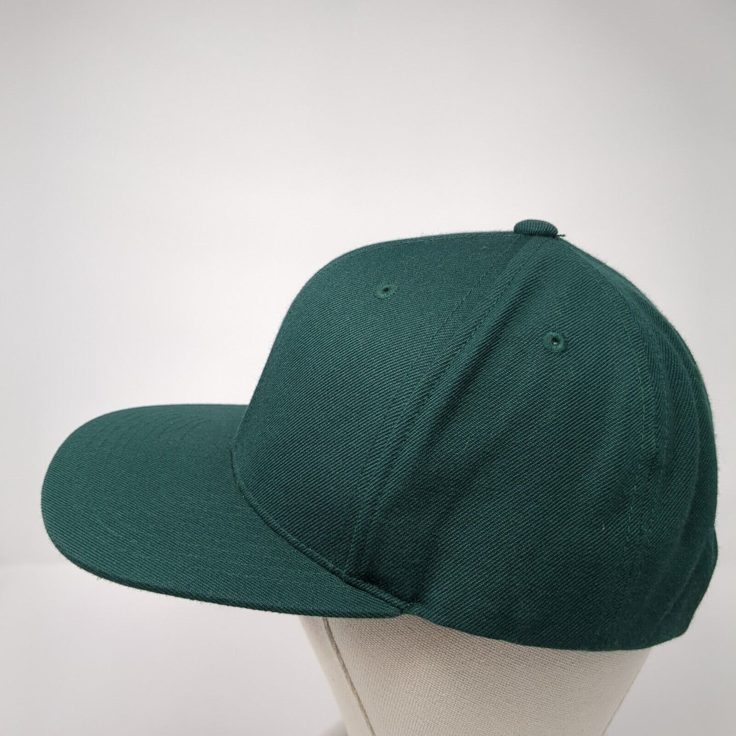 Idaho Snapback Hat Green One Size Embroidered The Classics Yupoong