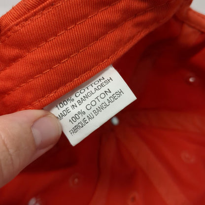 Aperol Spritz Baseball Cap Orange One Size Adjustable Strap Hat Embroidered