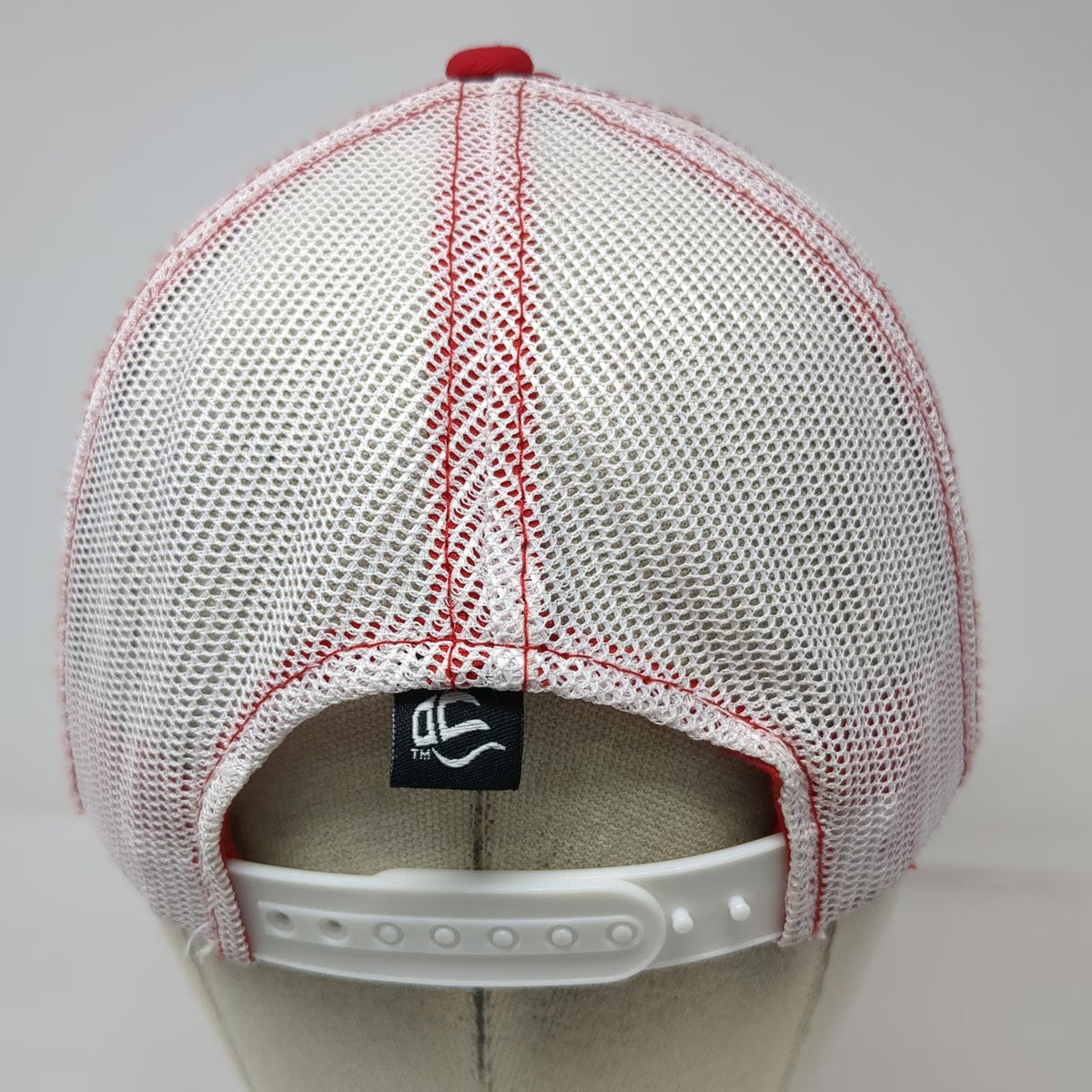 Outdoor Cap Trucker Hat Red One Size tsmt Commitment To Excellence Mesh Snapback