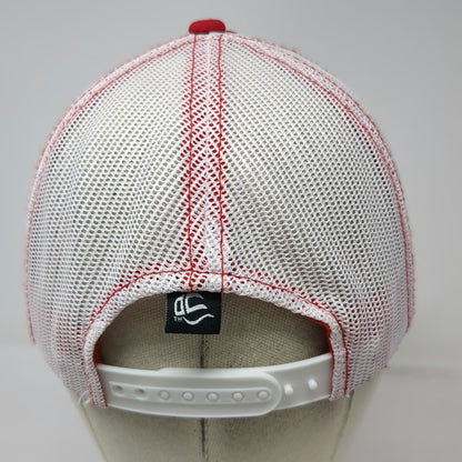 Outdoor Cap Trucker Hat Red One Size tsmt Commitment To Excellence Mesh Snapback