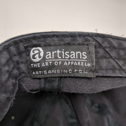 McCall Idaho Slideback Hat Black OSFA Adjustable Embroidered Artisans
