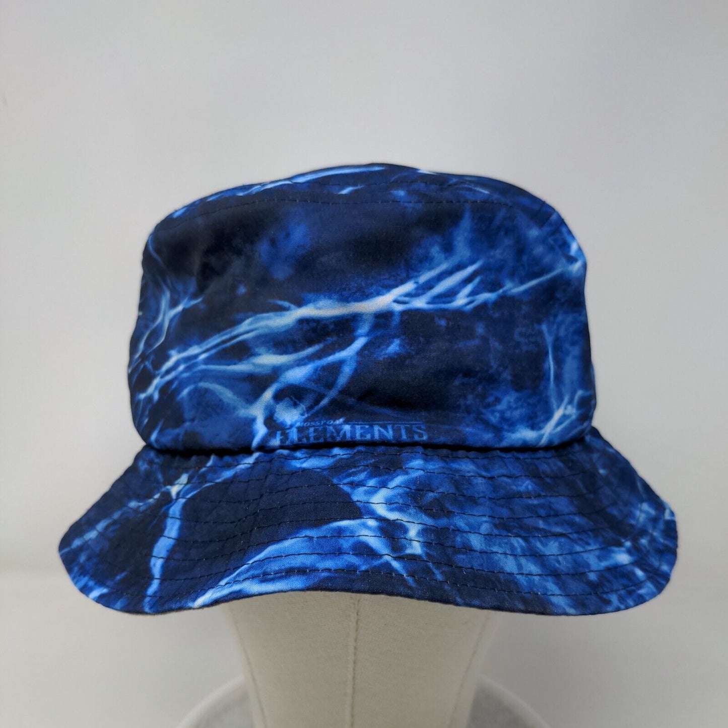 Mossy Oak Elements Agua Bucket Hat Blue OSFM Outdoor Cap All Over Print