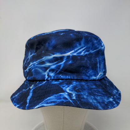 Mossy Oak Elements Agua Bucket Hat Blue OSFM Outdoor Cap All Over Print