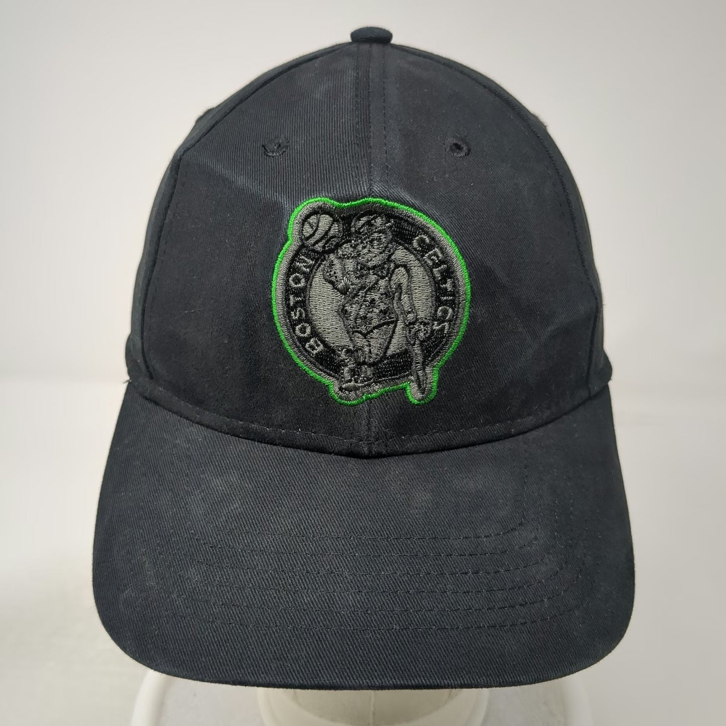 Boston Celtics NBA Fan Favorite Cap Black One Size Cotton Strapback Logo Hat