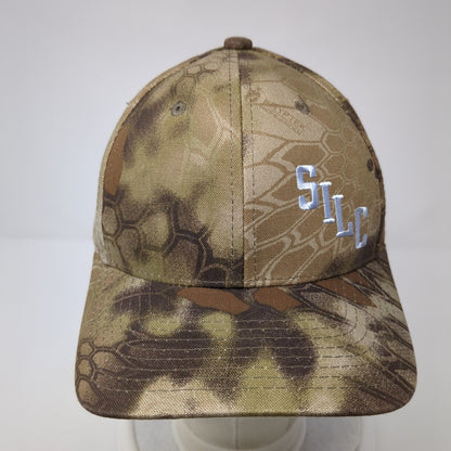 SILC Snapback Hat Camo One Size Adjustable Kryptek Outdoor Cap 6 Panel