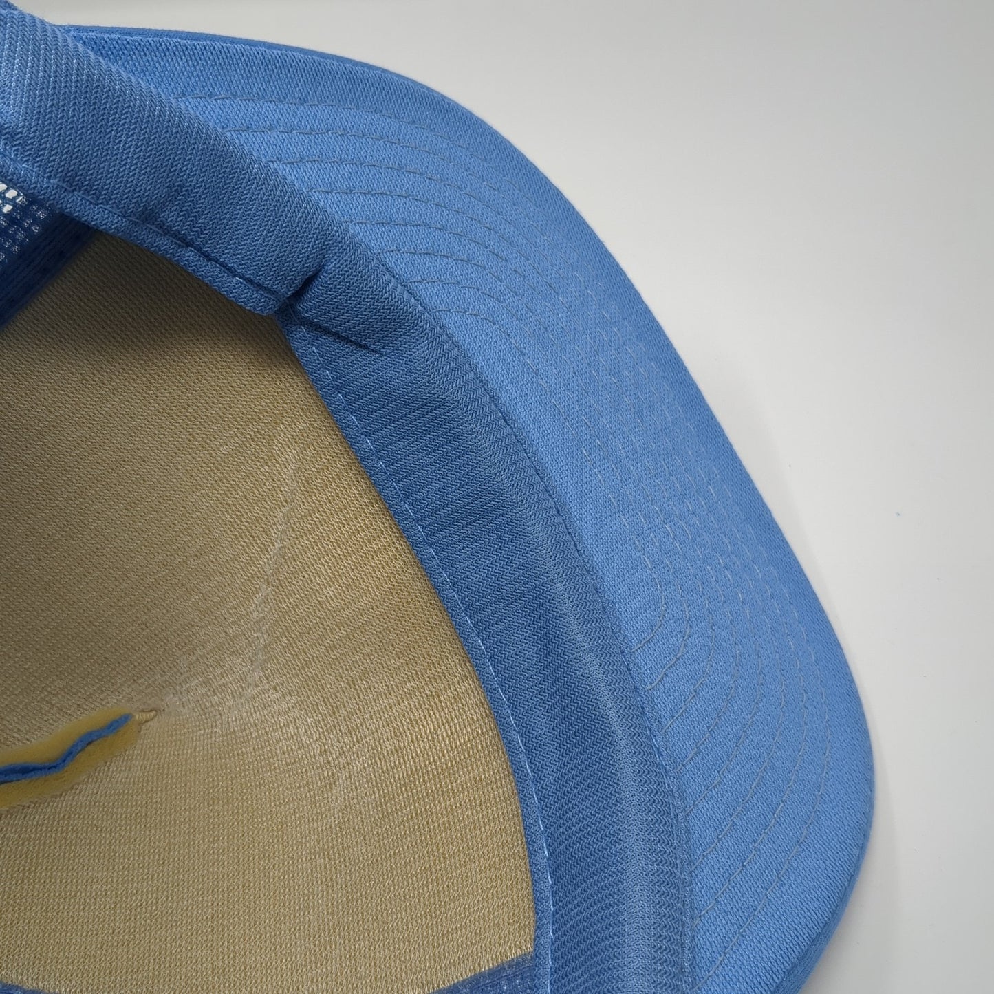 Optimist Football Snapback Trucker Hat Blue OS Adjustable Mesh Back 6 Panel