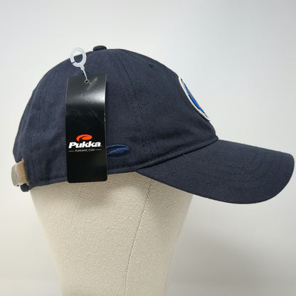 Pukka Baseball Cap Blue One Size Ponte Vedra FL Golf Burns Wilcox Leather Hat