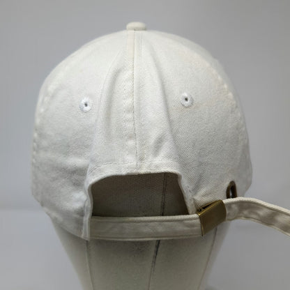 Queensboro Havenly Bird Embroidered Baseball Cap White One Size Slideback Hat