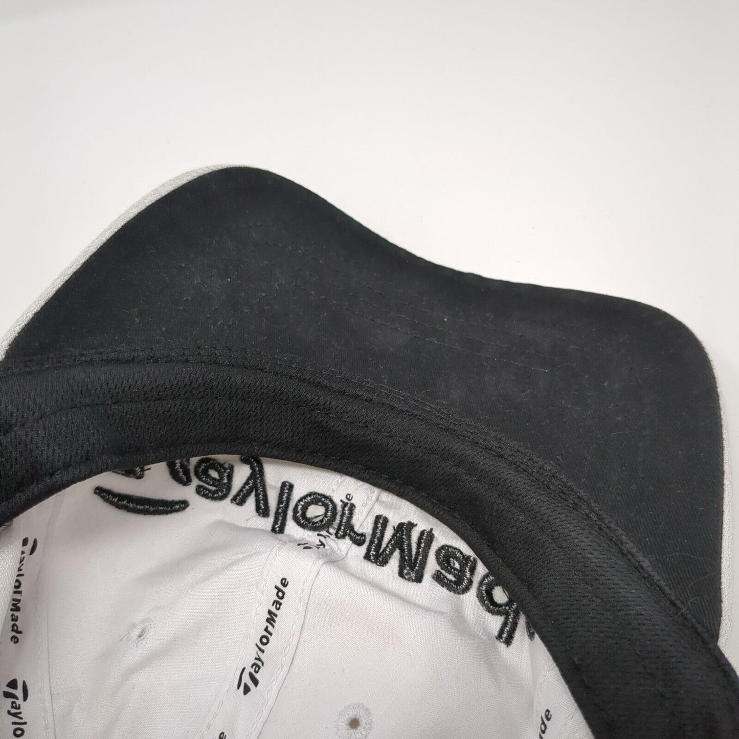 TaylorMade Lethal RBZ Slideback Golf Hat White OS Adjustable Embroidered 6 Panel