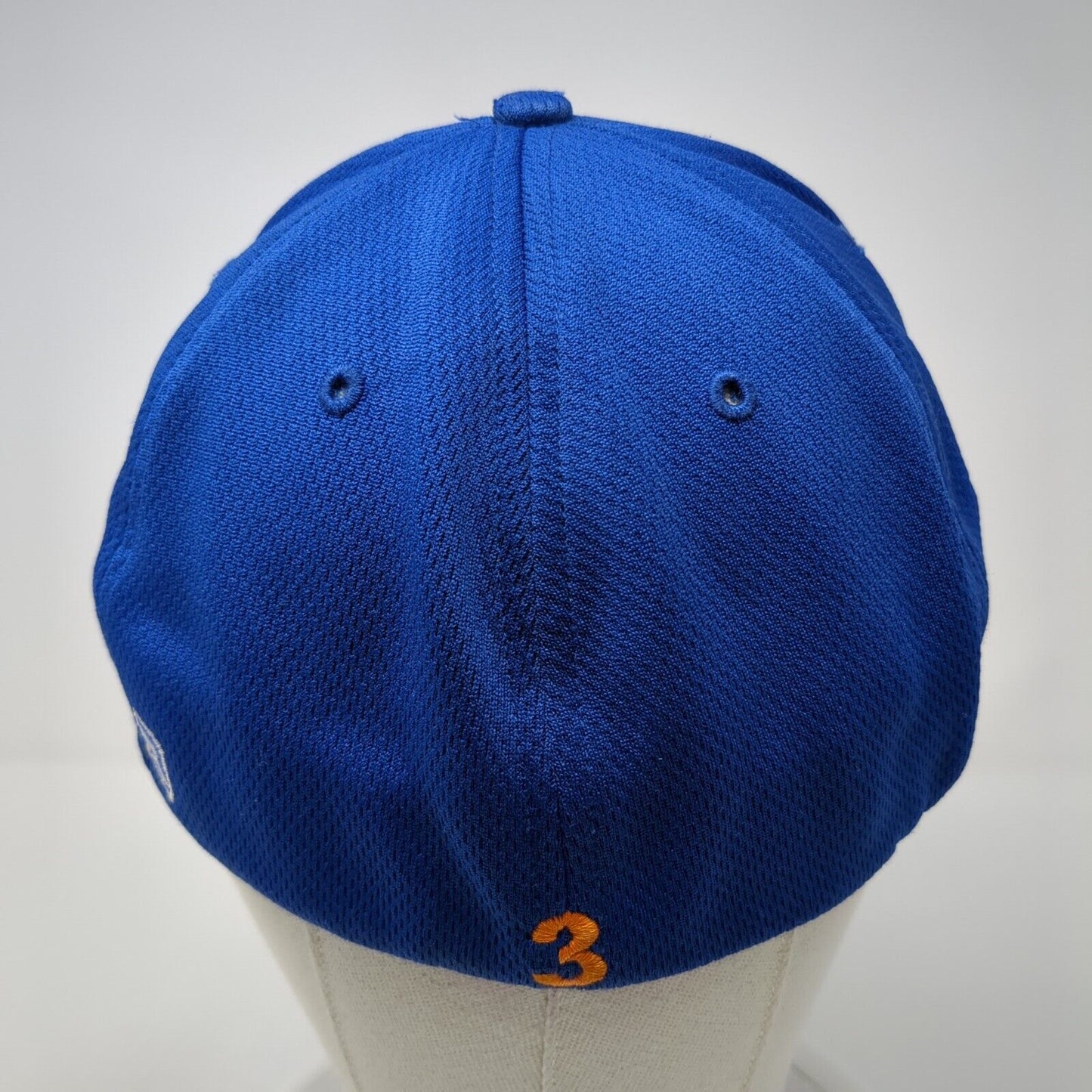Letter C #3 Fitted Hat Blue S-M Embroidered Richardson Dryve 6 Panel