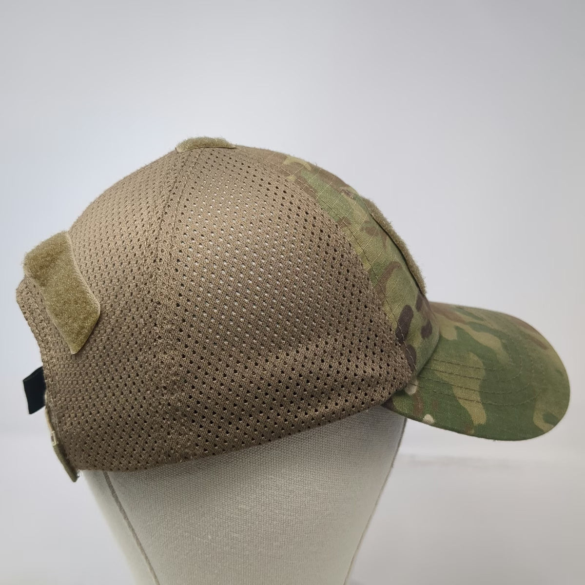 Condor Baseball Cap Brown Green One Size Camo Mesh Back Strapback Tactical Hat