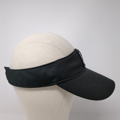 Costa Vida Patch Snapback Sun Visor Hat Black One Size Adjustable