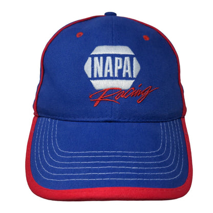 NAPA Racing Strapback Hat Blue Chase Elliot #24 Ron Capps #28 Embroidered Logo