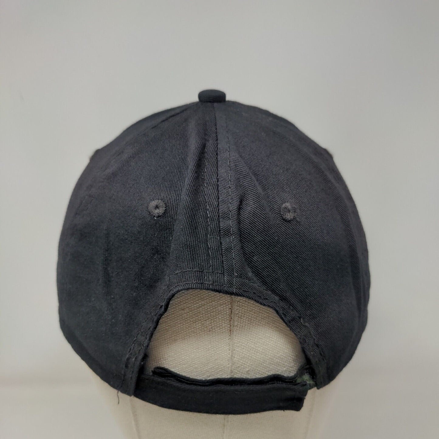 Domino's Pizza Strapback Hat Black One Size Employee Uniform Embroidered