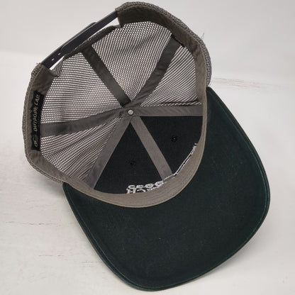 Outdoor Cap Trucker Hat Black One Size System Tech Integrated Solutions Snapback