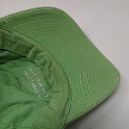 Jake Soccer Life Is Good Kids Strapback Hat Green 4-6T Embroidered