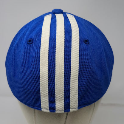 Chelsea Soccer-International Adidas Cap Blue White L A-Flex Three Stripes Hat