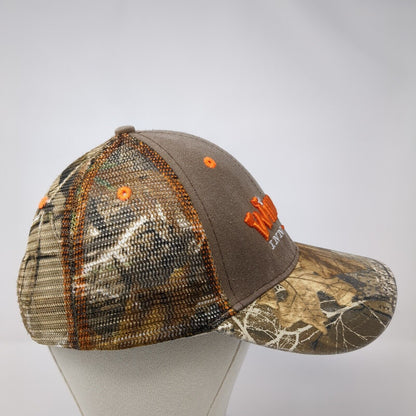 Winners Inn Casino Strapback Trucker Hat Camo One Size Mesh Back