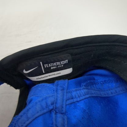 Nike Baseball Cap Blue One Size Dri-Fit Featherlight Adjustable Performance Hat