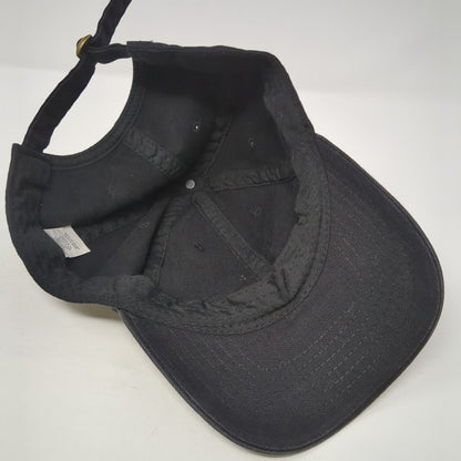 Unbranded Slideback Hat Black One Size Adjustable Blank Vent Holes