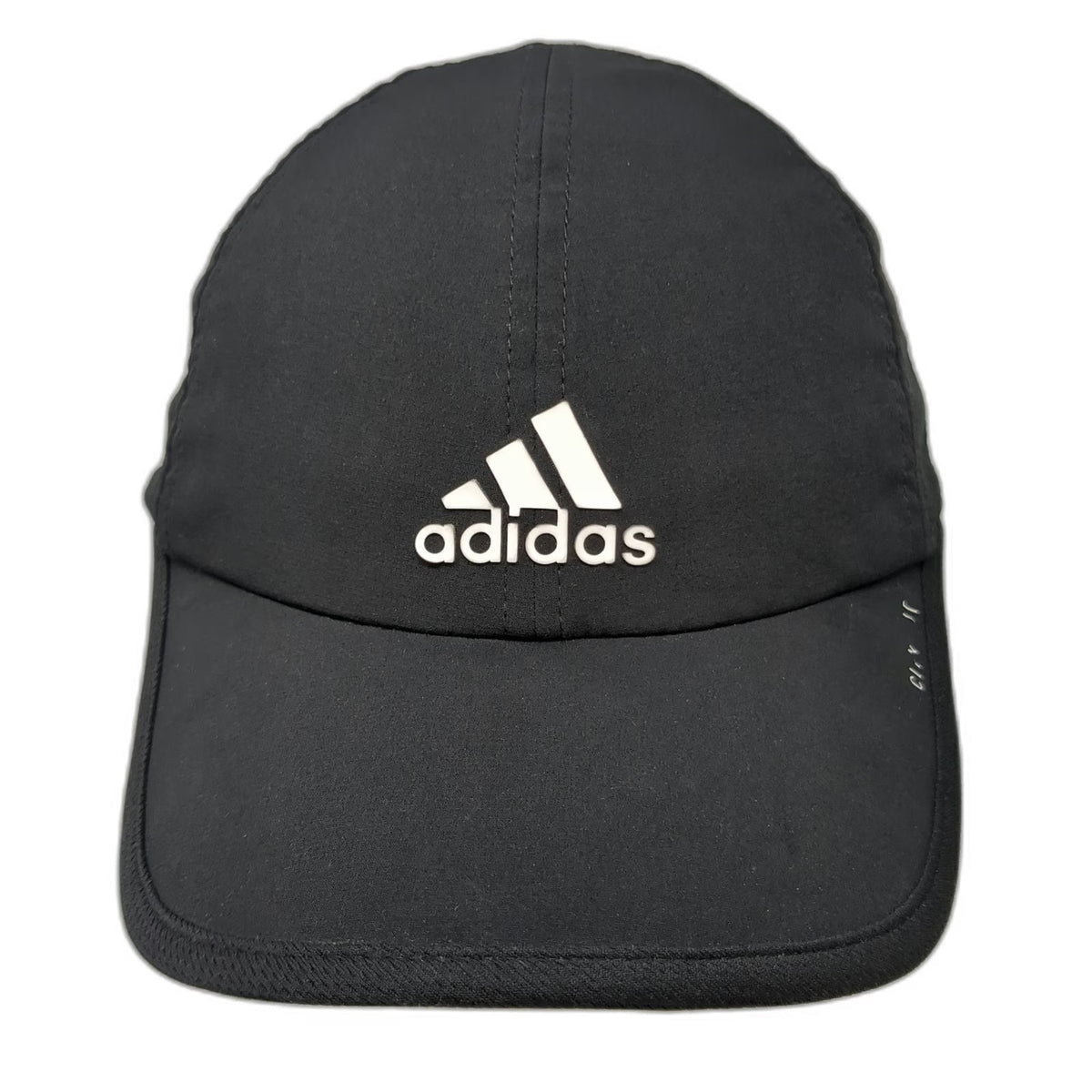Adidas Baseball Cap Black One Size Climalite Moisture Wicking Slideback Hat