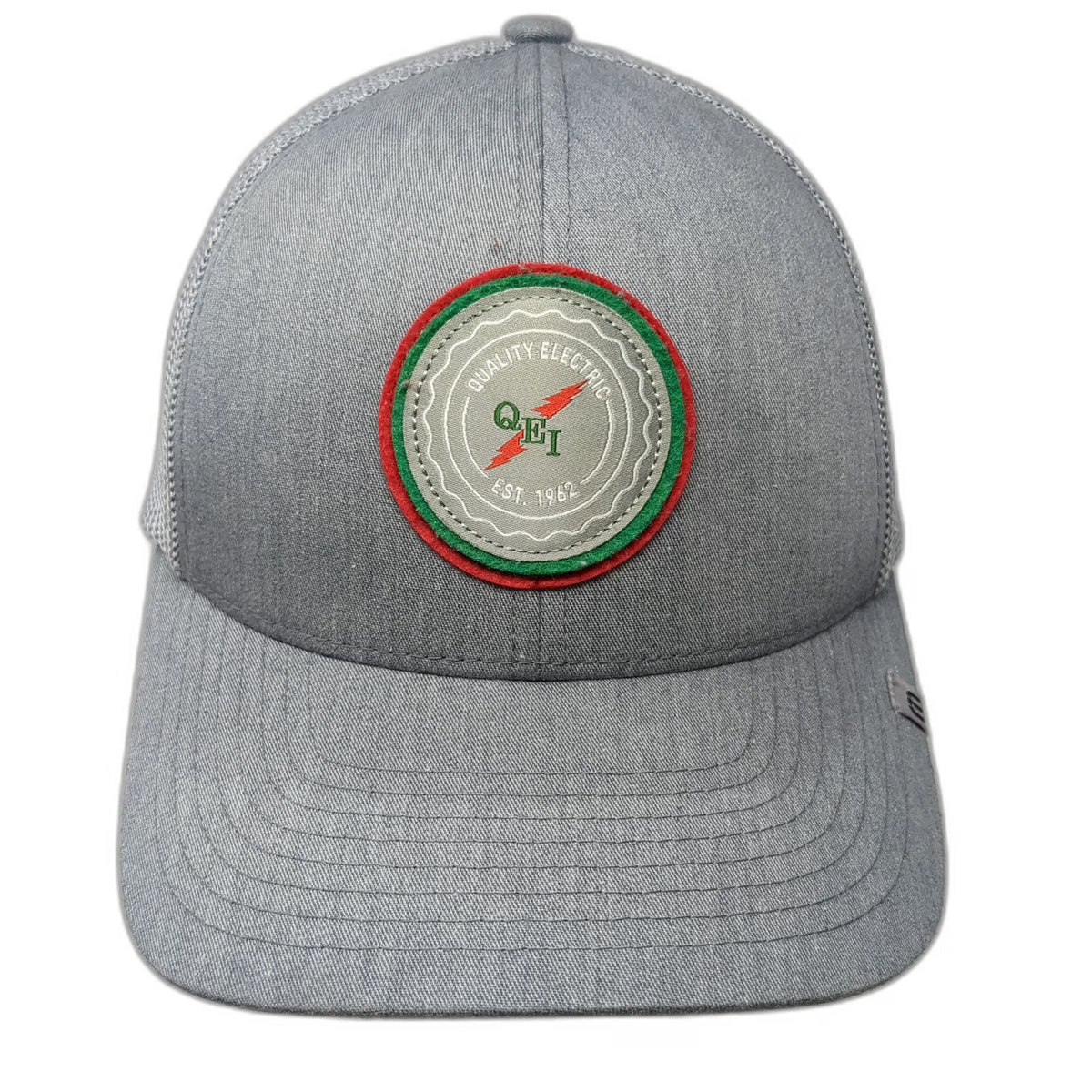 TravisMathew Trucker Hat Gray One Size Quality Electric Patch Mesh Snapback