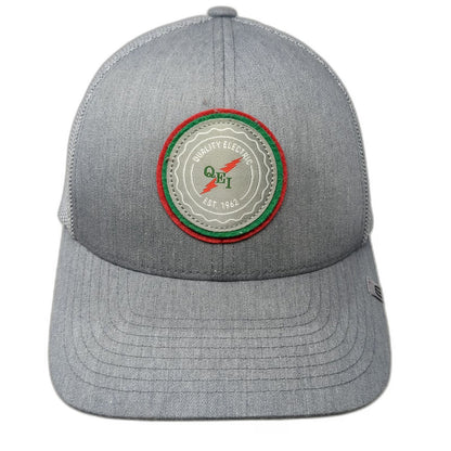 TravisMathew Trucker Hat Gray One Size Quality Electric Patch Mesh Snapback