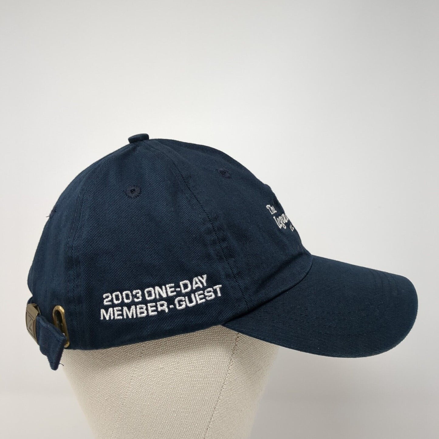 The Legacy Club at Alaqua Lakes Slideback Hat Blue One Size Ahead