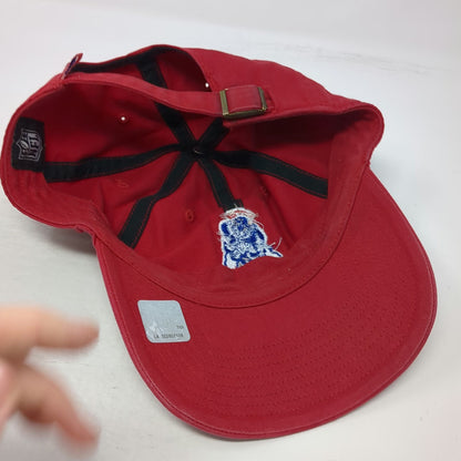 '47 New England Patriots NFL Red One Size Cap Retro Pat Patriot Slideback Hat
