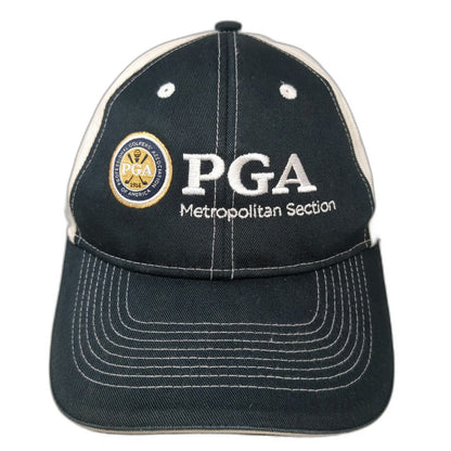 Ahead Baseball Cap Black One Size PGA Metropolitan Junior Tour Golf Hat Ernst