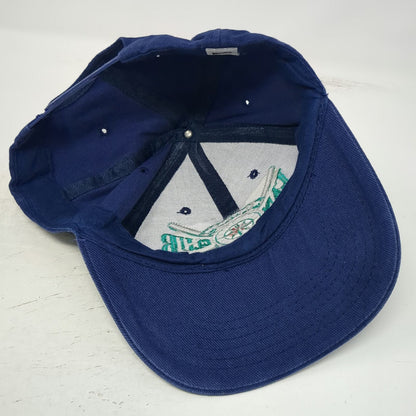 BD&A MLB Seattle Mariners Fan Club Member Blue Snapback Hat One Size Bats Logo