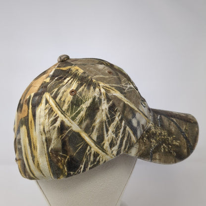 Ducks Unlimited Slideback Hat Camo One Size Hunting Outdoor 6 Panel