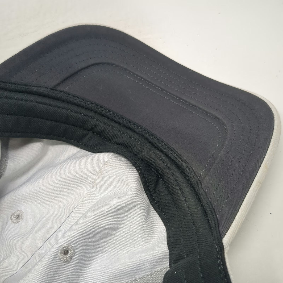 Nike Baseball Cap Gray OSFM Dri-Fit Boise Open Golf Leather Strapback Swoosh Hat