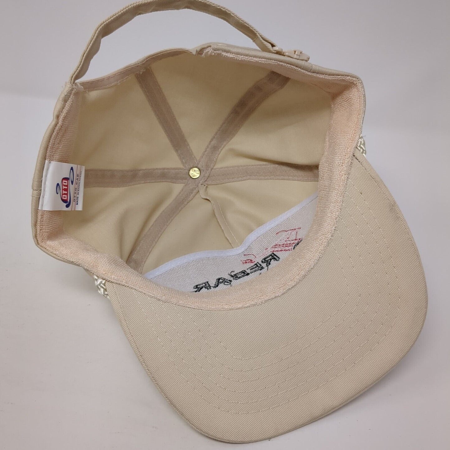 Trebar Truck Trade Show 1999 Strapback Hat Tan One Size Adjustable Rope Otto