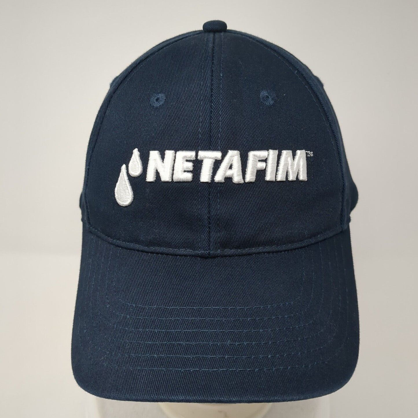 Netafim Strapback Hat Blue One Size Adjustable Embroidered 6 Panel