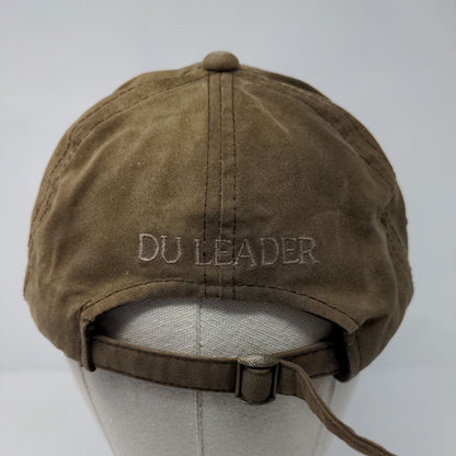 Ducks Unlimited Slideback Hat Brown OSFM Embroidered DU Leader