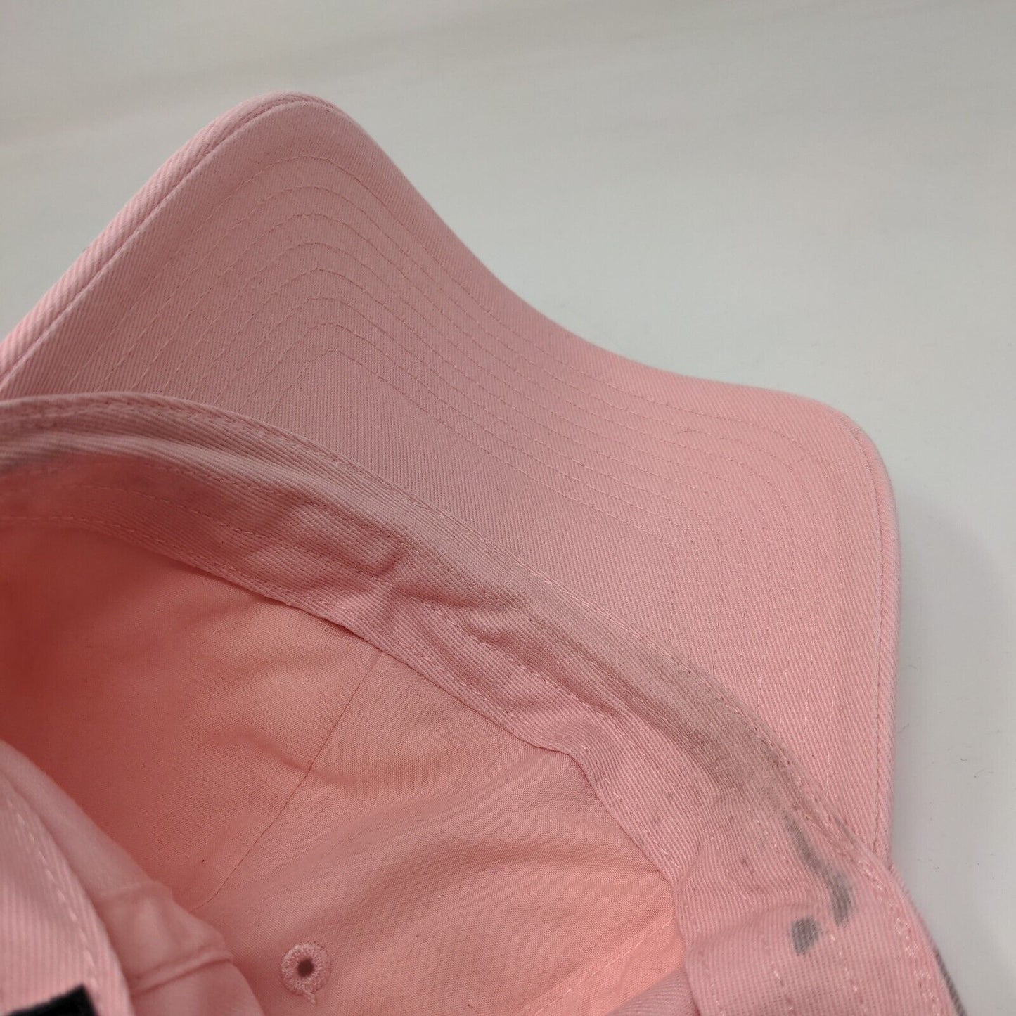 Nike Slideback Hat Pink OSFM Adjustable Embroidered Vented Holes Heritage86