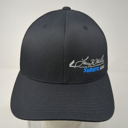 Larry H Miller Subaru Boise Baseball Cap Black Medium Mesh Back Flexfit Yupoong