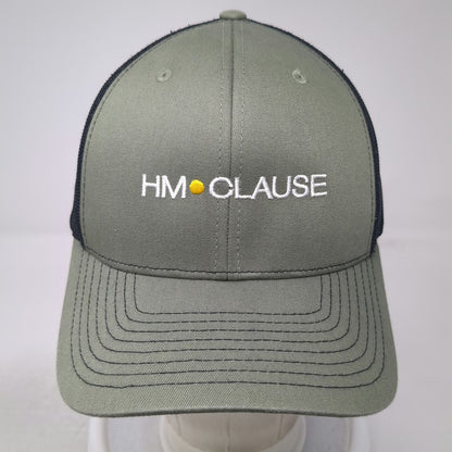 Richardson Trucker Hat Green One Size HM CLAUSE Embroidery Mesh Snapback