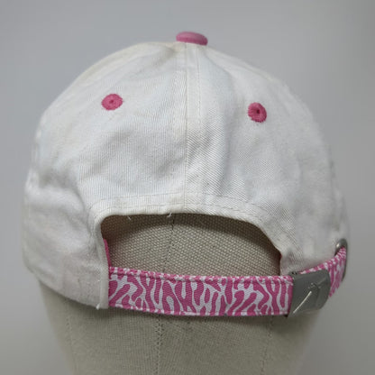 Carnival Baseball Cap White Pink One Size Grinch Love Heart Glitter Seuss Hat
