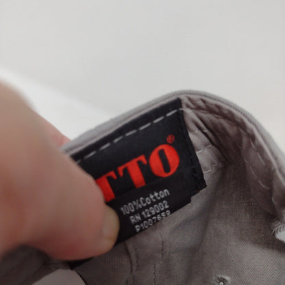 Otto Snapback Hat Gray OSFM Adjustable 6 Panel Vent Holes Colorblock