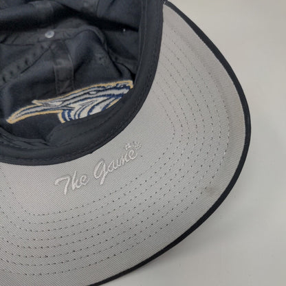 The Game Slideback Hat Embroidered Cat Logo Polyester Blend OSFM Black