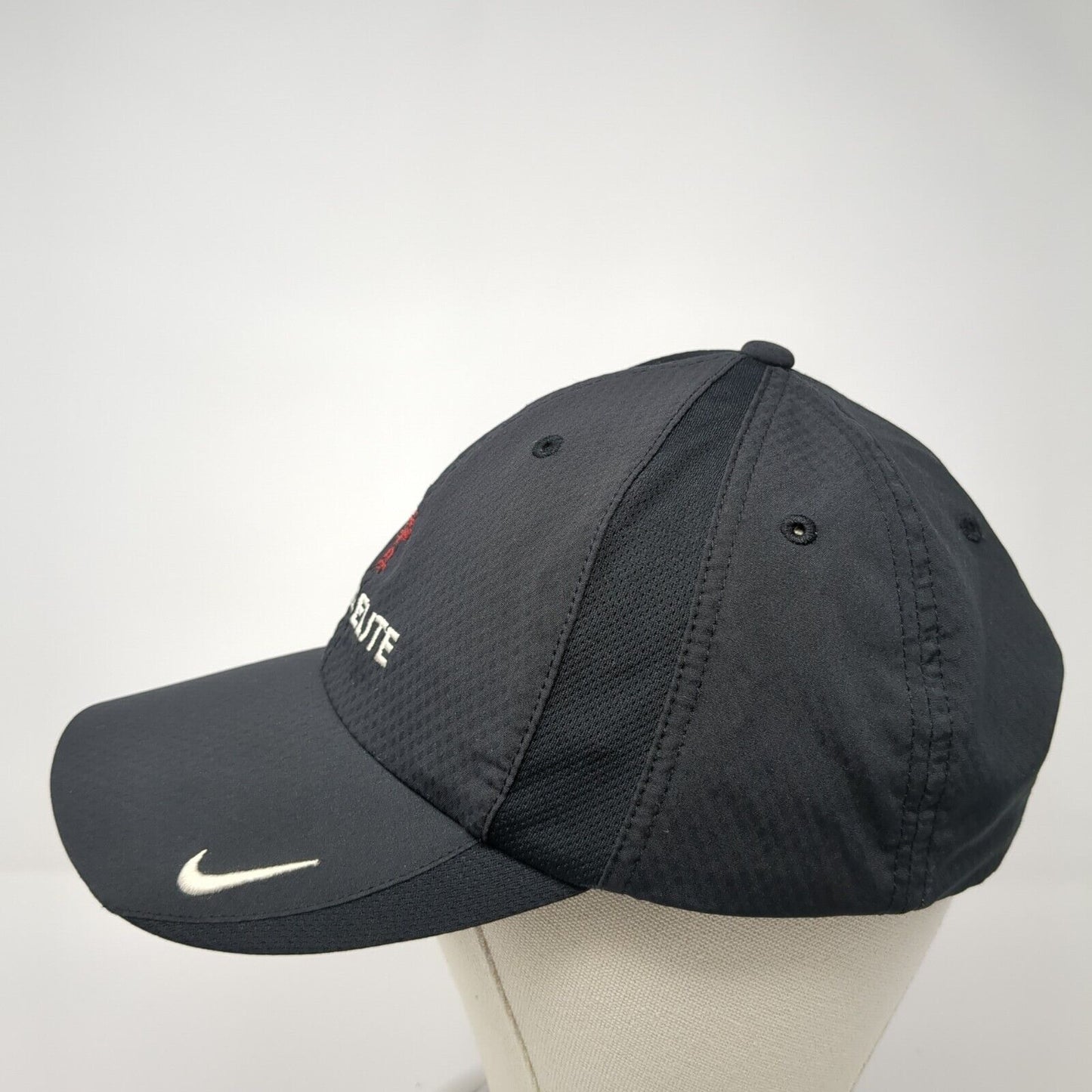 Griffin Elite Strapback Hat Black One Size Adjustable Embroidered Nike Golf