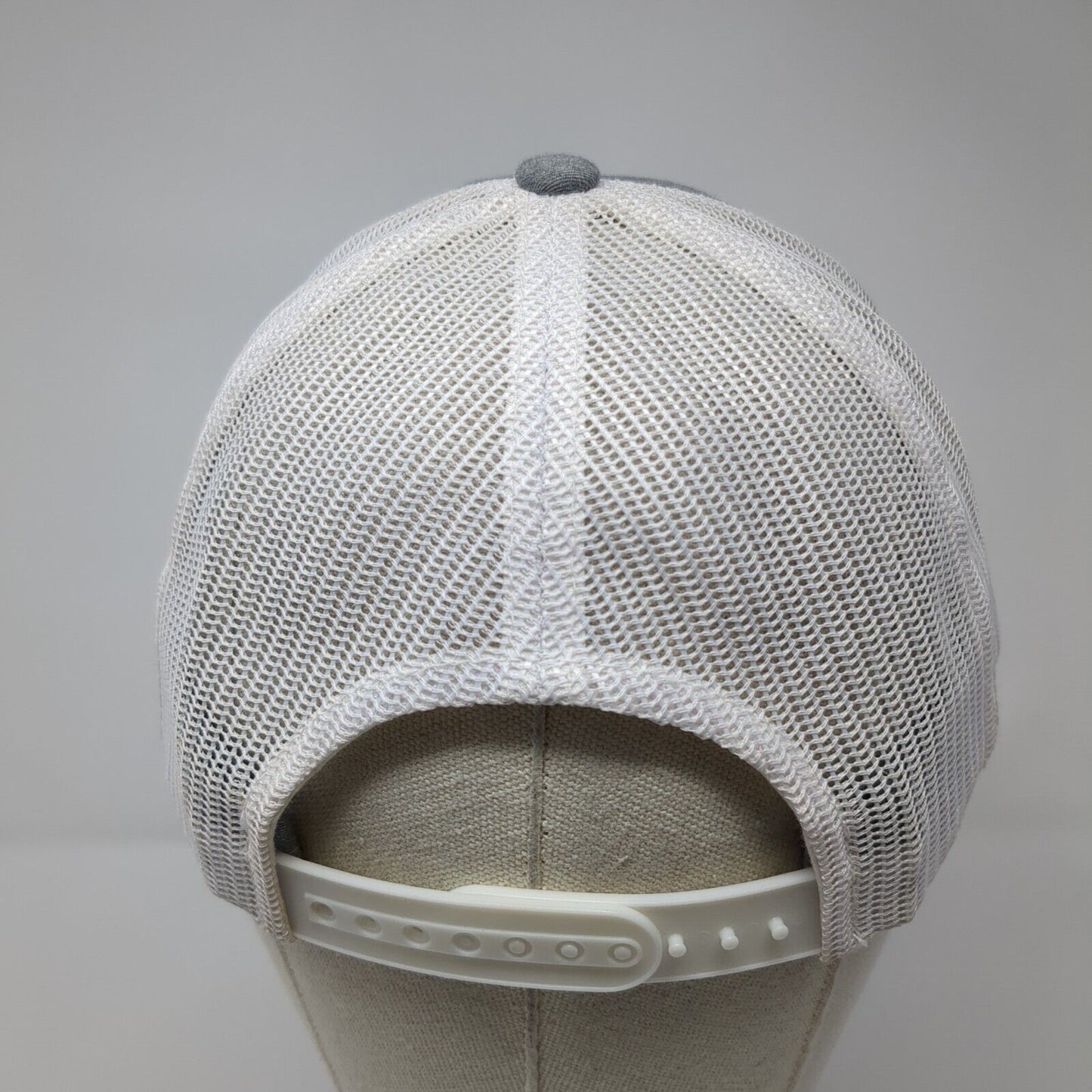 Sovrn Patch Snapback Trucker Hat Gray One Size Mesh Back Adjustable