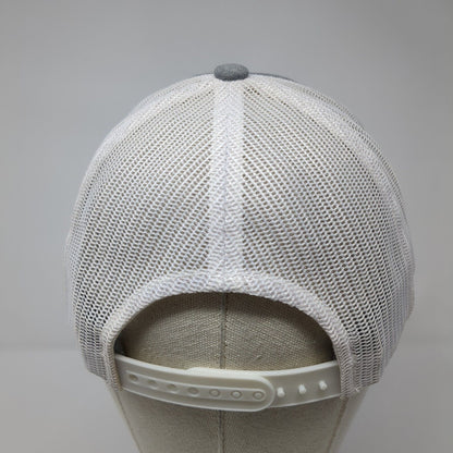 Sovrn Patch Snapback Trucker Hat Gray One Size Mesh Back Adjustable